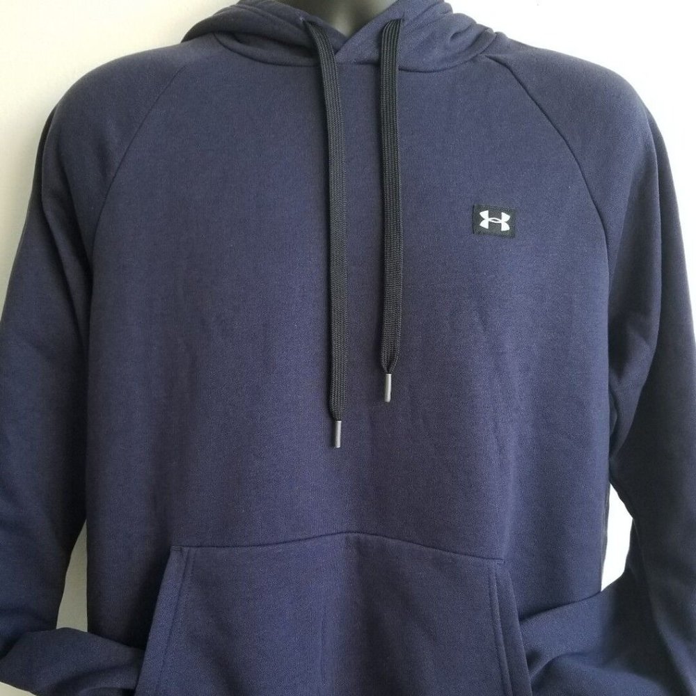 Under Armour Cold Gear Men's Navy Pullover Sweater  Size Large